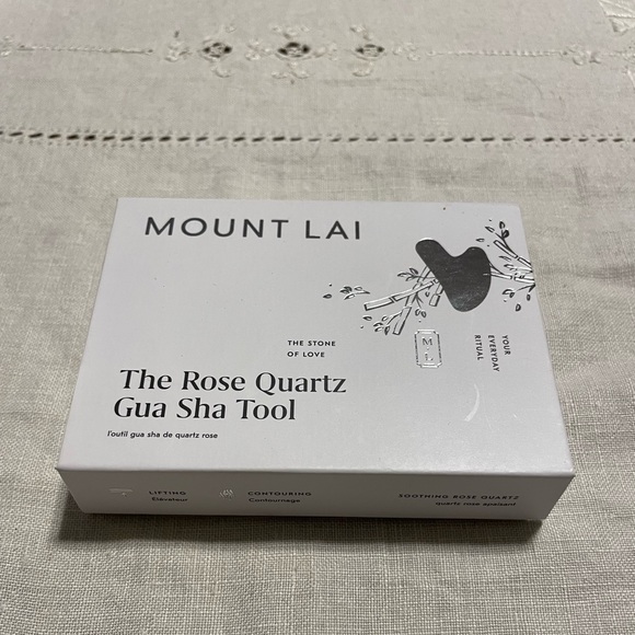 Mount Lai Rose Quartz Gua Sha - Picture 2 of 2